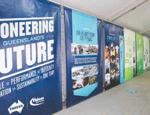 Poster Stand, For Trade Show Displays