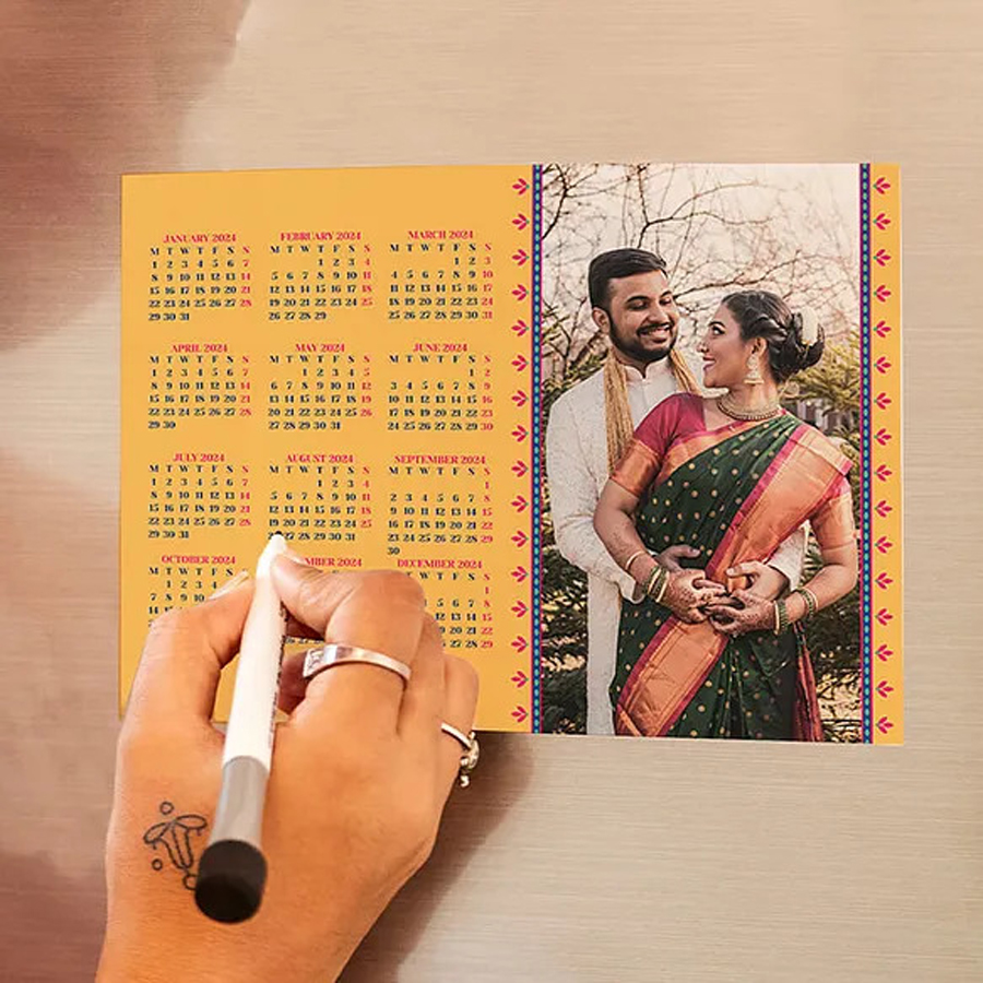 2024 calendar printing services in Chennai Custom